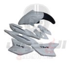 طقم فيبر موتوسيكل بنلي VLR 150 أبيض