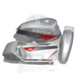 طقم صاج موتوسيكل دايون 4 فضي