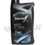 زيت موتوسيكل wolf درجة 4T 10W40